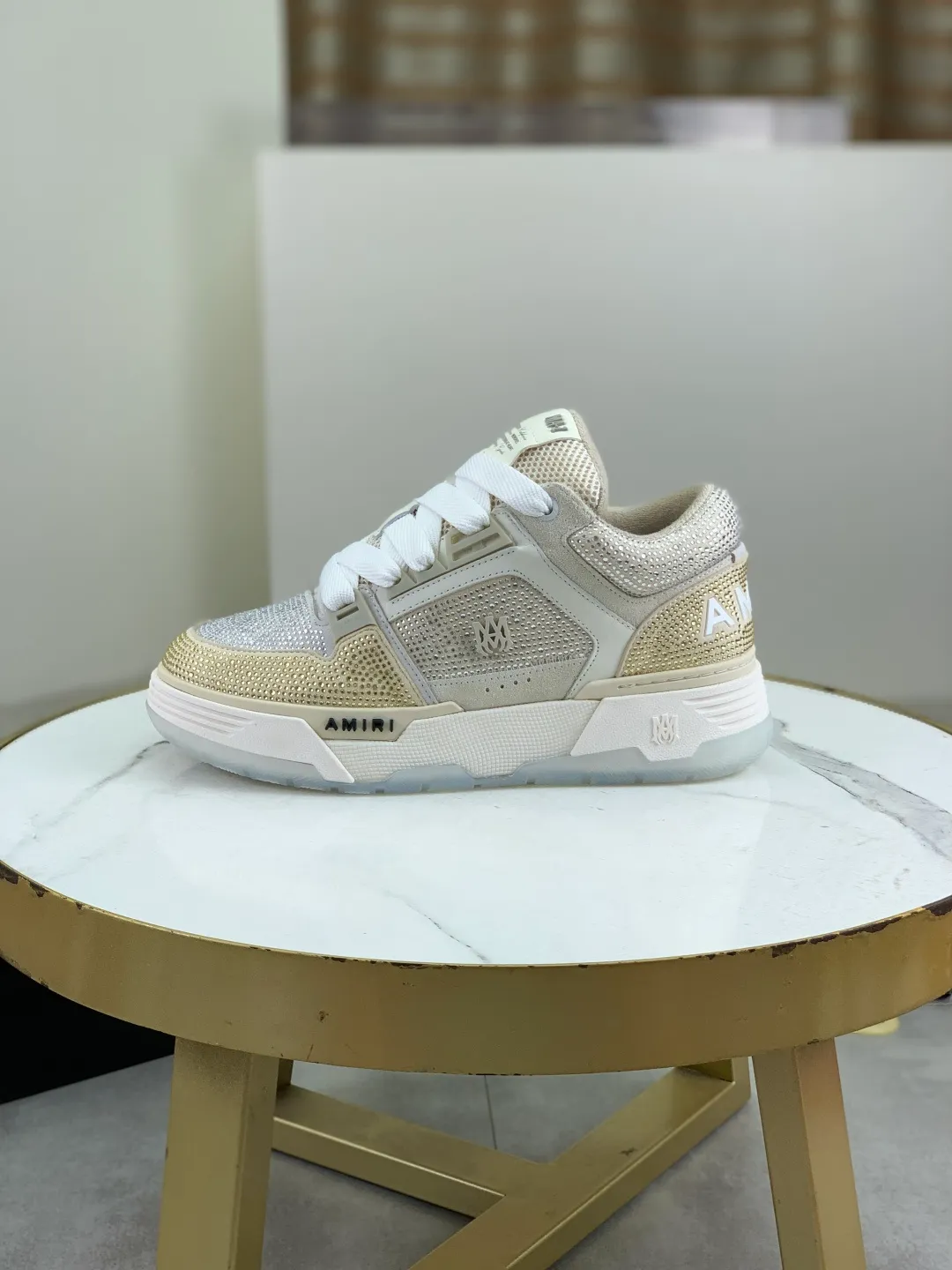 Men's men's shoes 💰P760 New [Amiri] hot diamond series Amiri - high-end quality original order casual shoes for couples 🧑‍🤝‍🧑 - Upper: 🔝Nappa calfskin, suede cowhide, canvas body hot work - Lining: brand mesh canvas cloth - Outsole: ultra-light tpu·rubber; multi-color molded outsole -Ultra-high quality control and exquisite workmanship: highlighted (high-end, extravagance, and class) -Size: Female 35-40 (41 customized) Male 38-45 (46 customized)